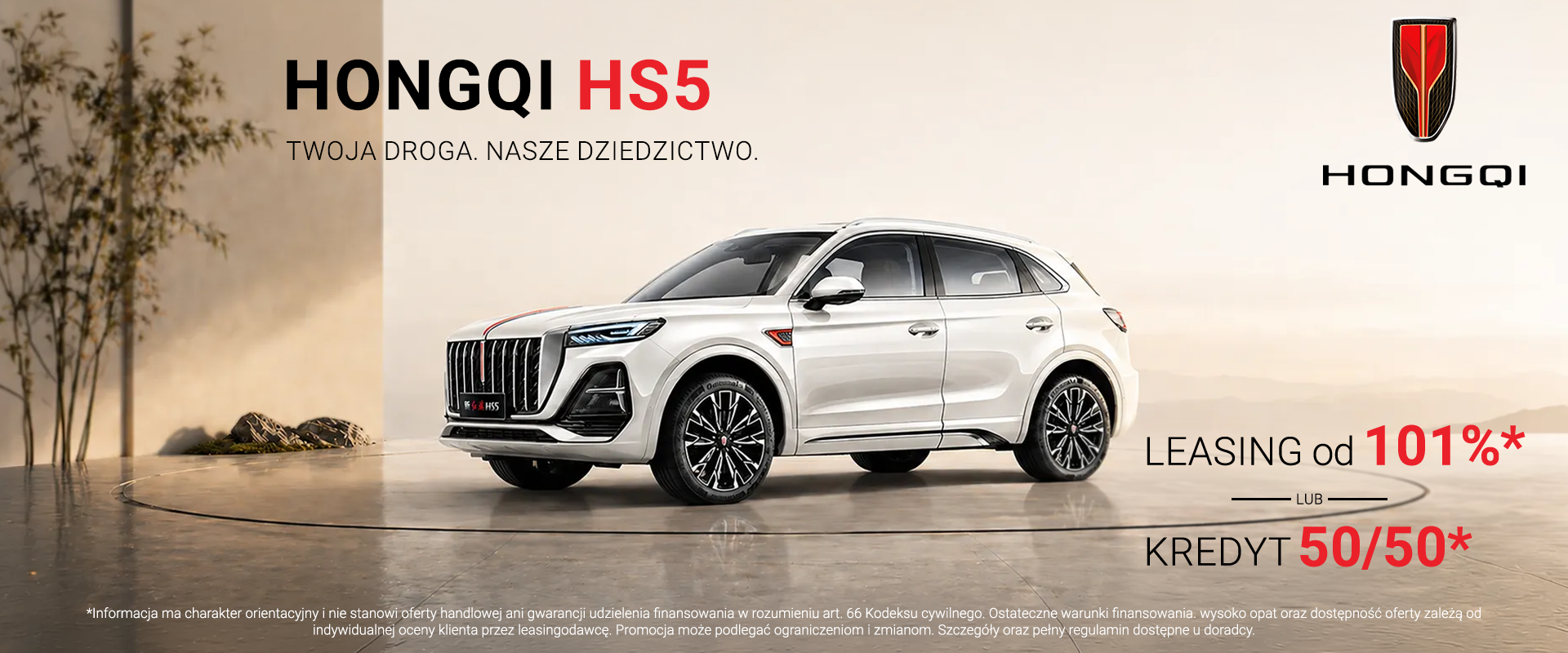 Strona główna – Hongqi – Atrakcyjne finansowanie NEW HS5